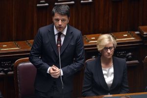 MATTEO RENZI ROBERTA PINOTTI